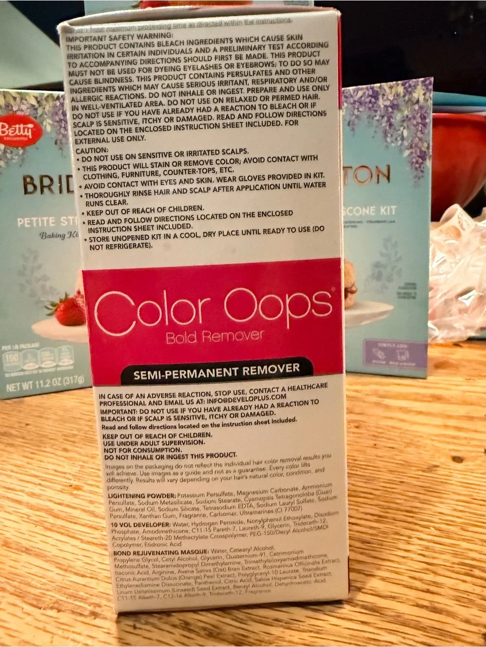 🔵BLUE DOTS $8 or 8/$20! COLOR OOPS! Bold Shade Hair Dye Remover, WORKS GREAT NWT